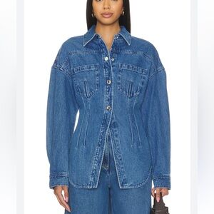 Ronny Kobo Women's Denim June Jacket size M worn 3x